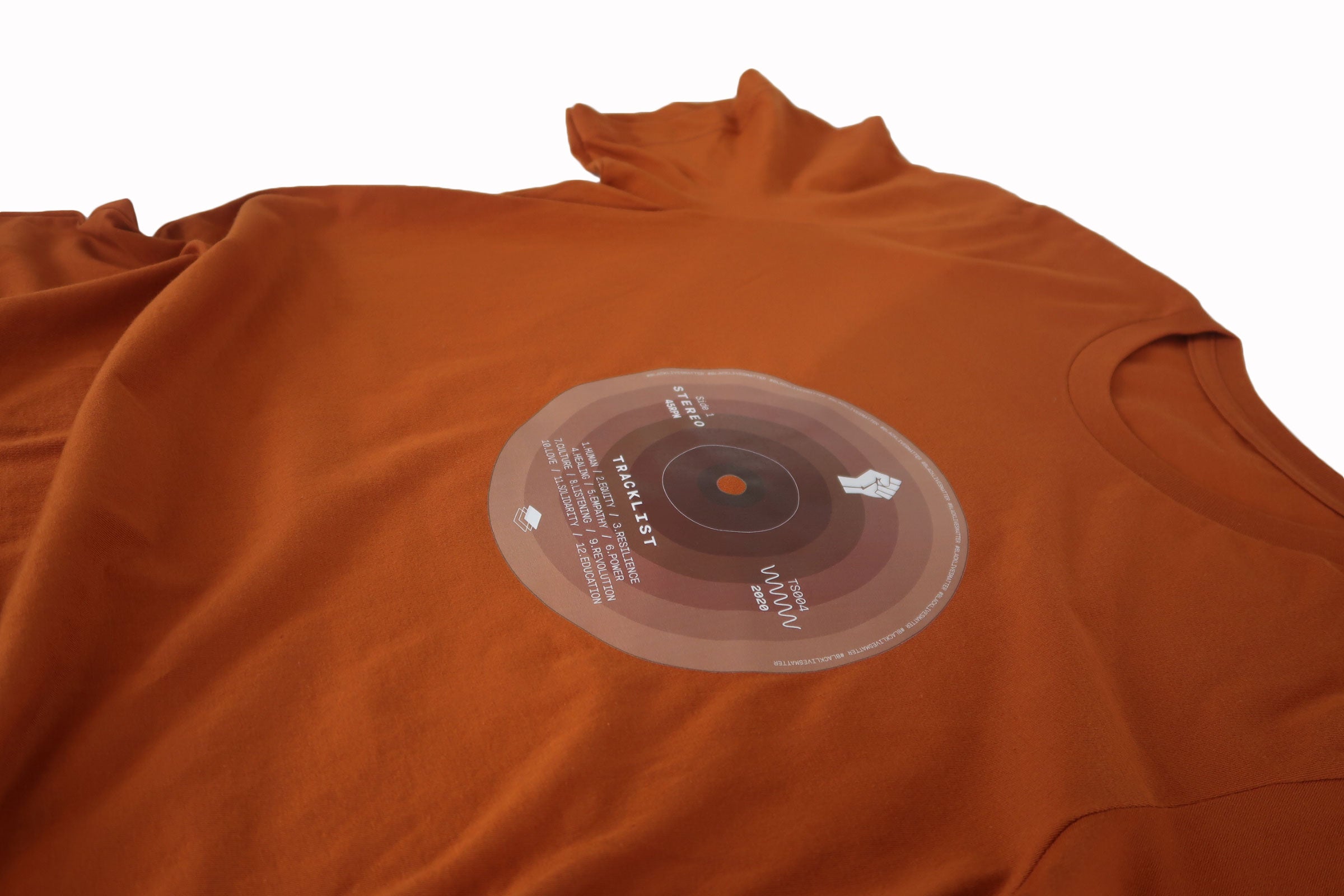 BLM Record Shirt in Autumn - Trunk Series