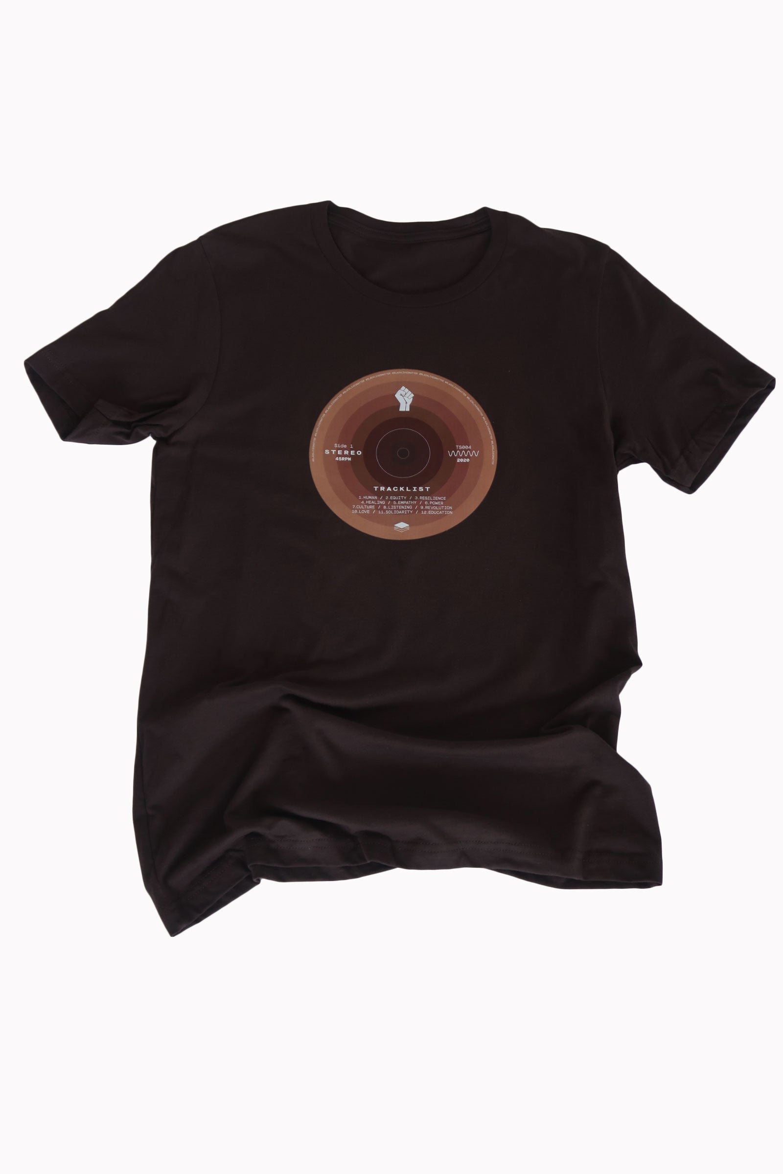 BLM Record Shirt in Brown - Trunk Series