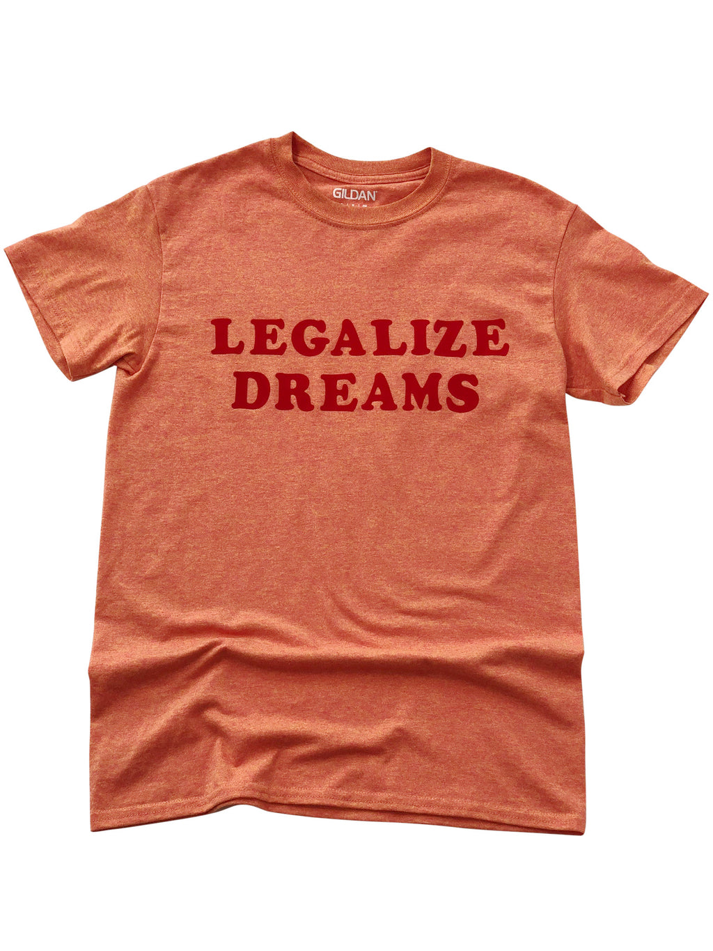 Legalize Dreams Shirt in Light Orange - Trunk Series