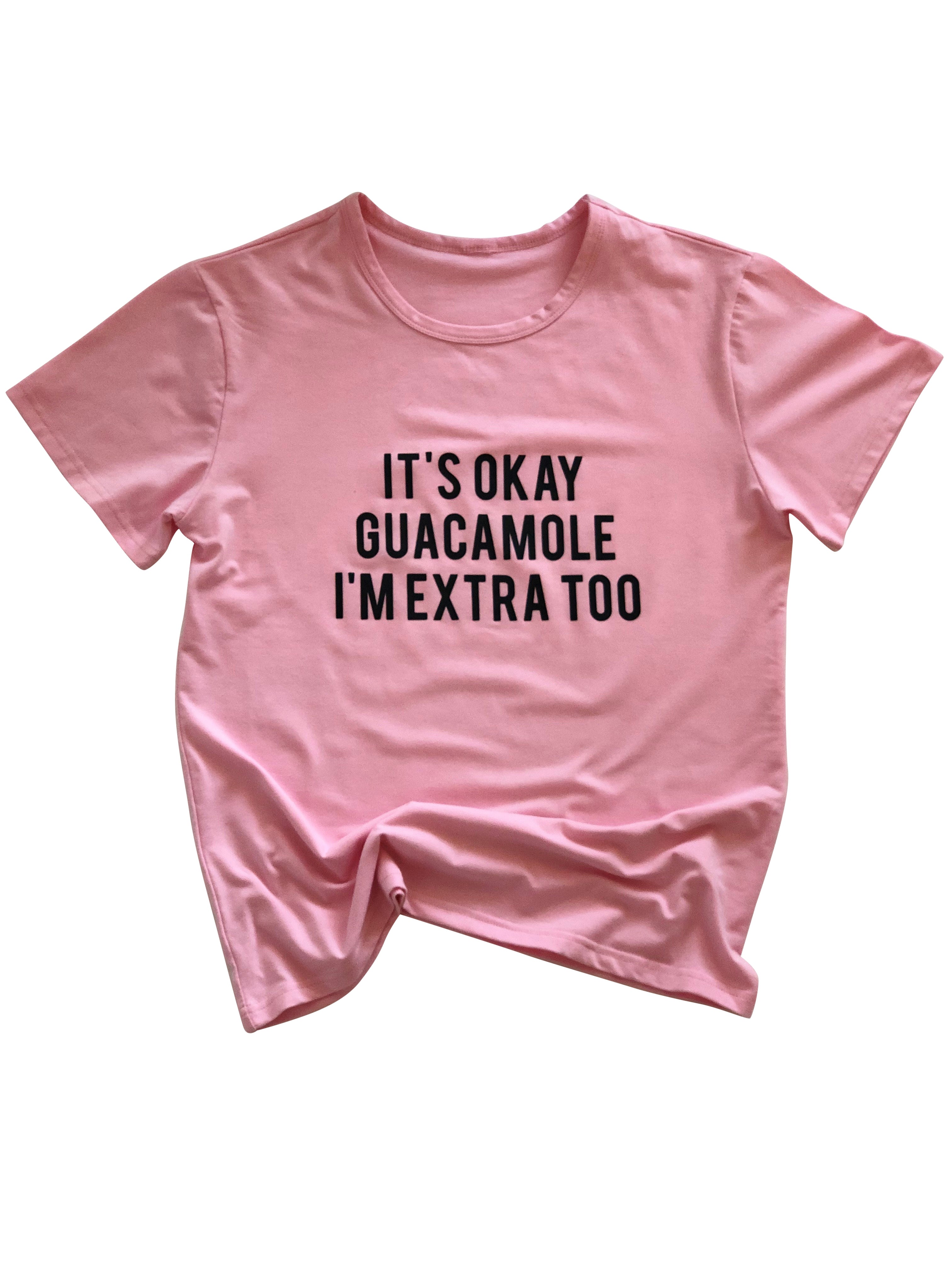 Extra Guac Shirt in Pink - Trunk Series