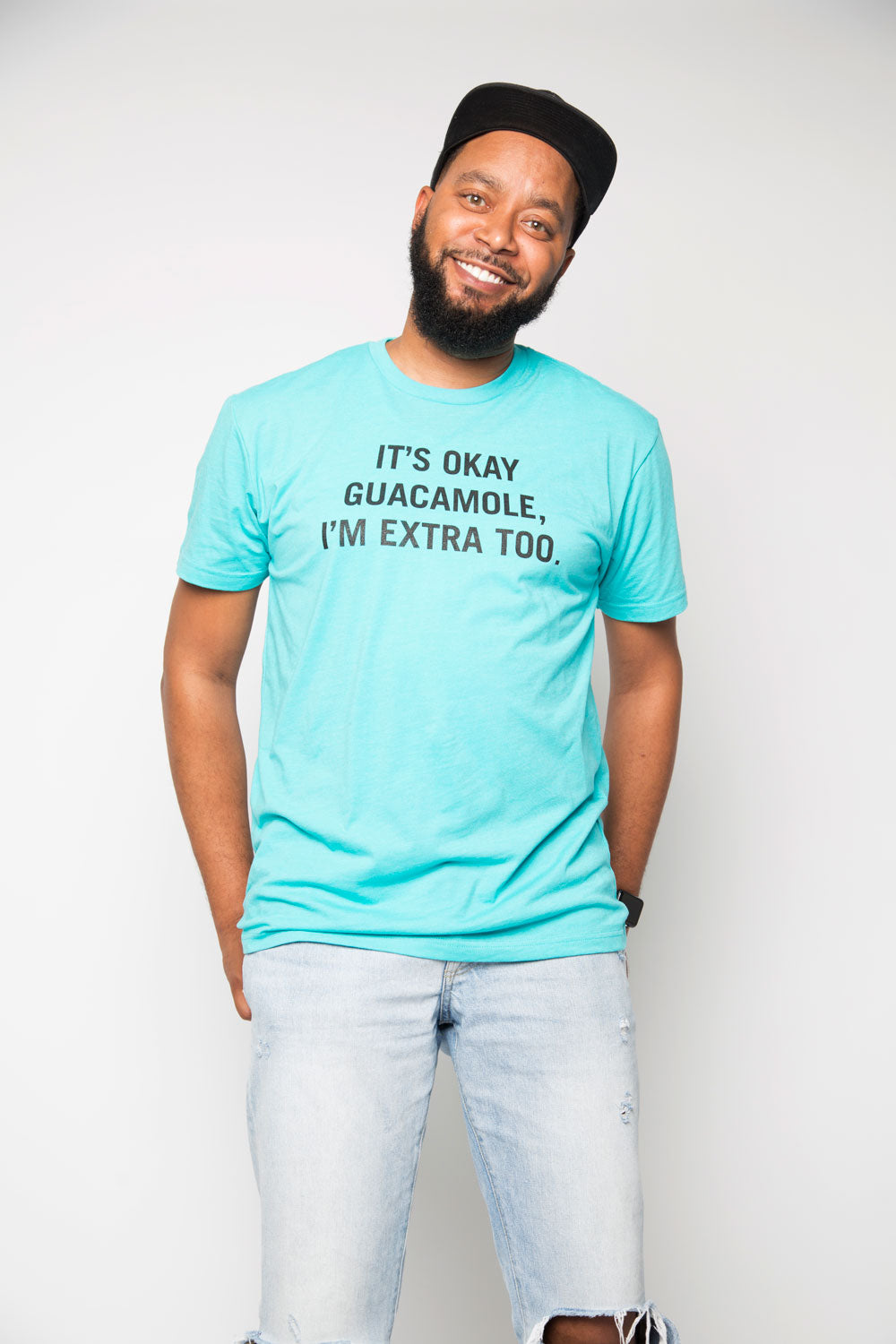 Extra Guac Shirt in Aqua - Trunk Series