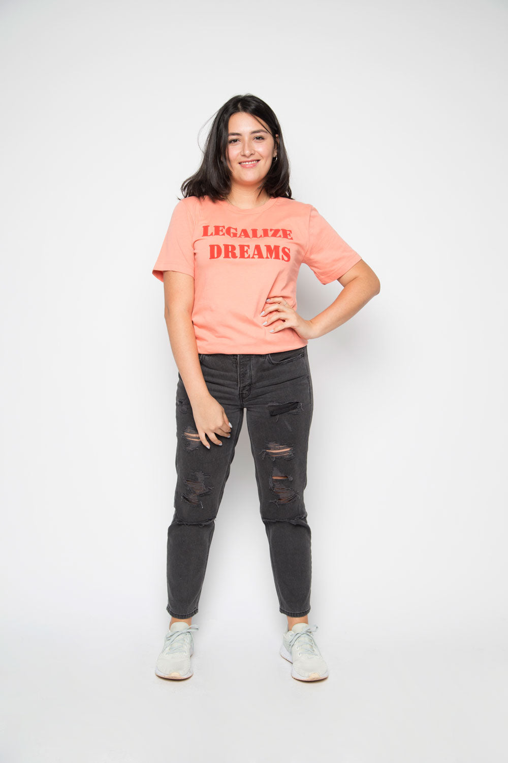 Legalize Dreams Shirt in Light Orange - Trunk Series