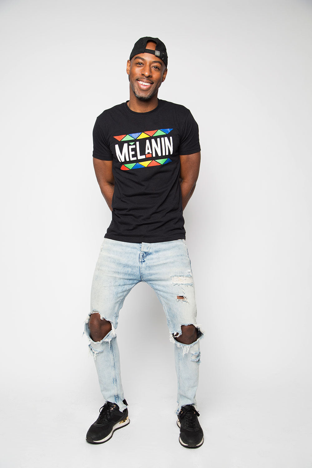 Melanin Shirt in Black - Trunk Series