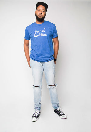 Travel Buddies Shirt in Blue - Trunk Series
