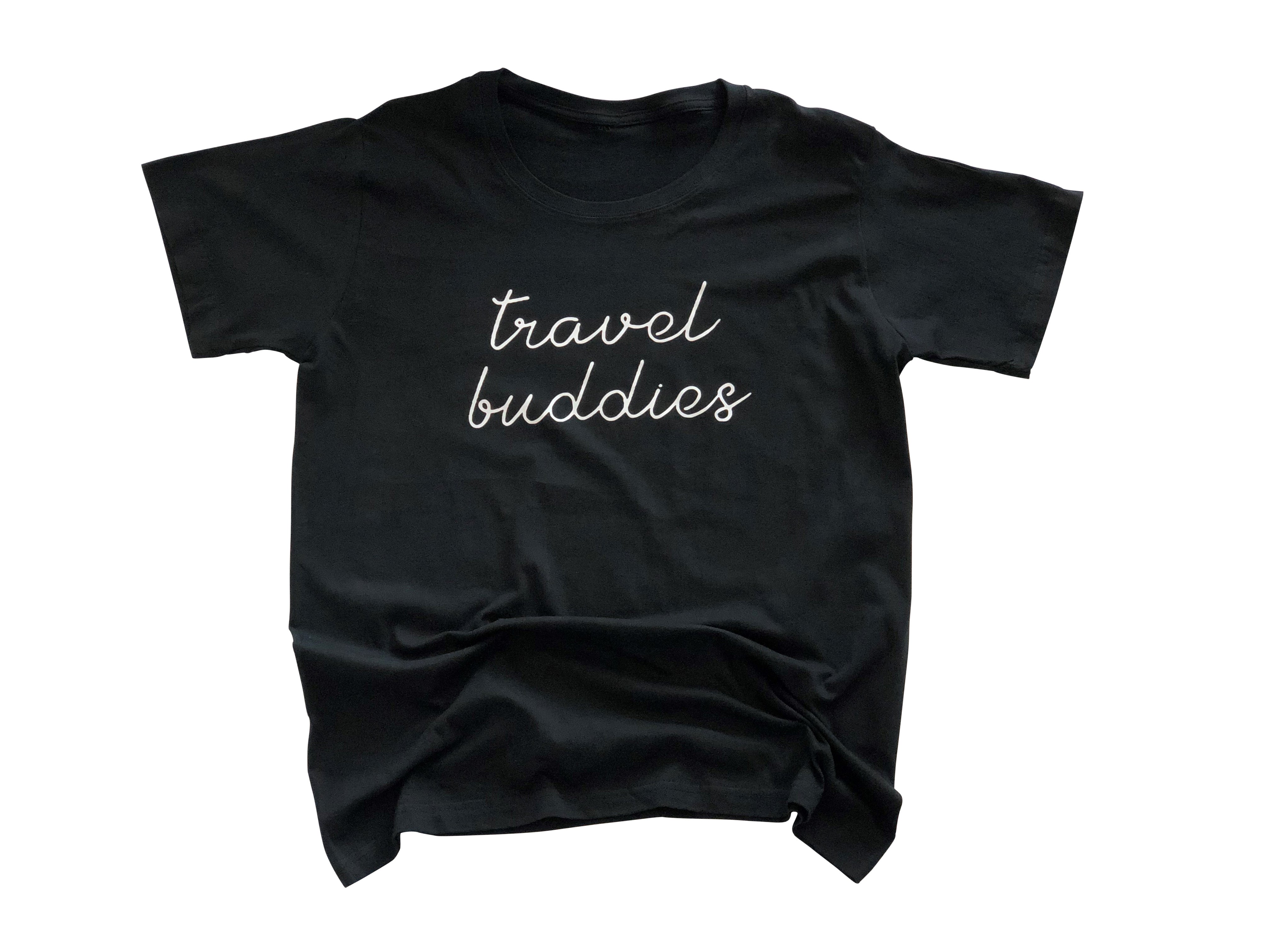 Travel Buddies Shirt in Black - Trunk Series